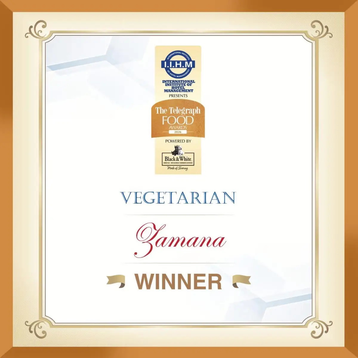 The Telegraph Food Awards